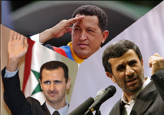 assad chavez ahmadinejad