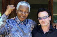 Mandela i Bono